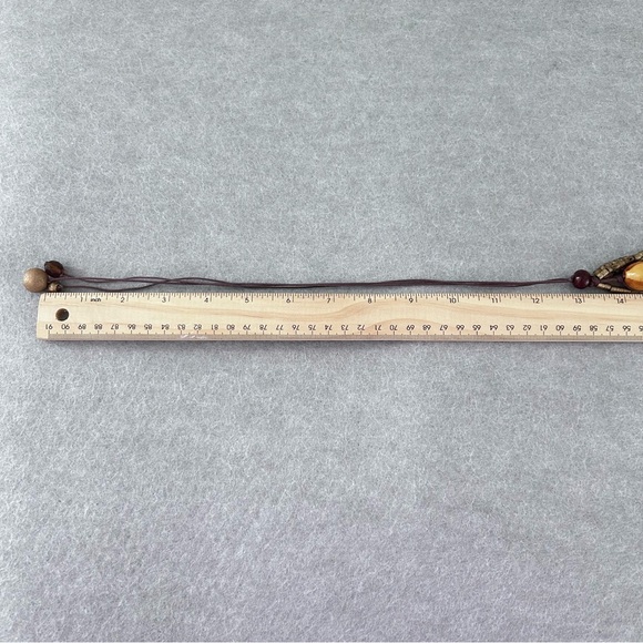 CHICO'S Bead Tie Belt Boho Size S/M - Picture 9 of 9